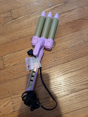 Rizador de pelo de cerámica rosa rizador Waver Foto 1 de 2