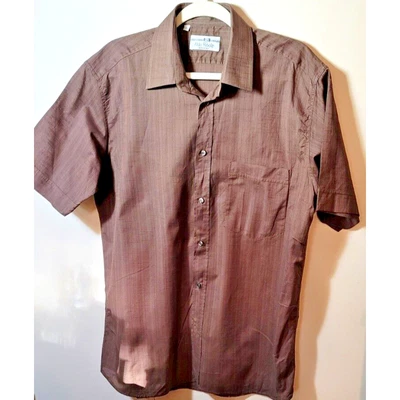 Camisa Aldo Ribolzi Talla Grande Hecha en Italia Ligera Foto 1 de 4