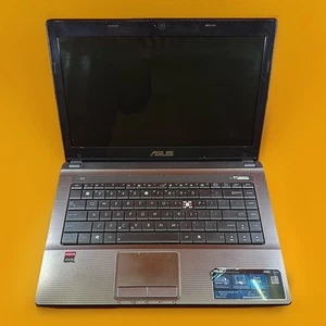 ASUS X43U 14" LCD Laptop AMD E-350 1.6GHz 8Gb Ram 500GB HDD PSU Win7 Radeon HD - Picture 1 of 11