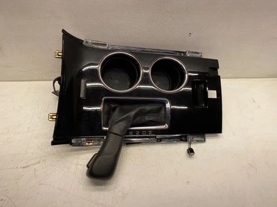 Ford Edge 2011-2014 consola central portavasos y panel de moldura de palanca de cambios negro OEM Foto 1 de 4