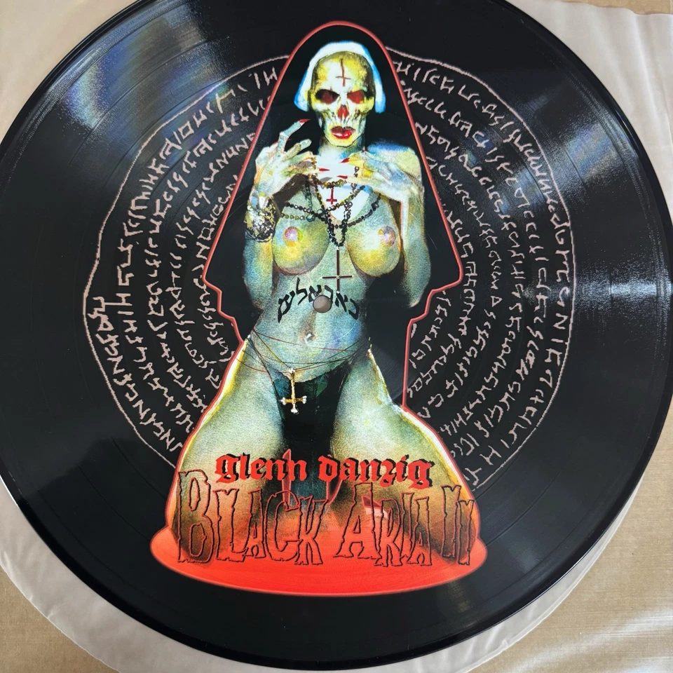 GLENN DANZIG - Black Aria II Picture Disc VINYL LP 2007 Evillive Exc Cond! MC1 - Image 1 of 2