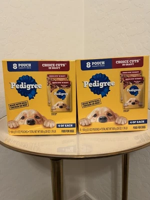 Pedigree Choice Cuts In Gravy Adult Soft Wet Dog Food 3.5 oz Pouches (Pack of 2) - Image 1 of 4