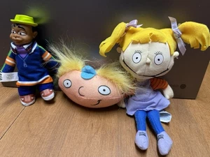 Peluche Burger King Nickelodeon Cousin Skeeter 1998 vintage Hey Arnold Angelica - Imagen 1 de 20