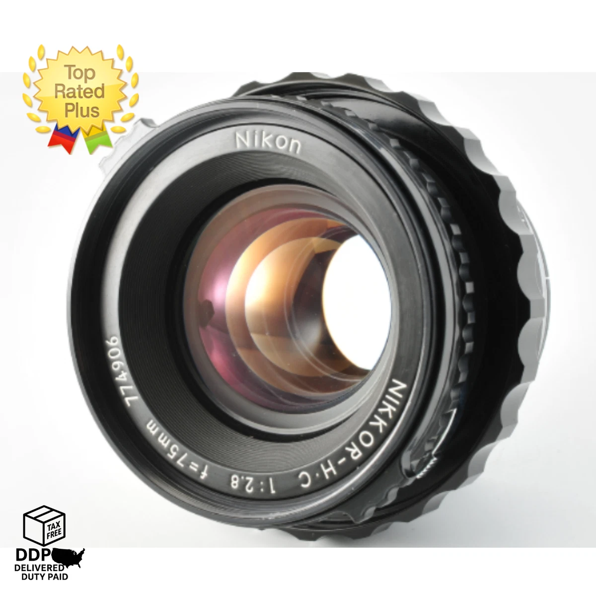 Nikon NIKKOR 75mm Focal Camera Lenses for Bronica for sale | eBay