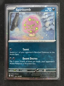 SPIRITOMB COSMOS HOLO | Scarlet & Violet Base Set | 129/198 | Pokemon Card - Picture 1 of 2