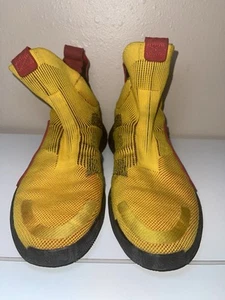 Adidas N3XT L3V3L Herren Größe 7,5 gelb rot Falken Basketballschuhe FRISCH - Bild 1 von 7