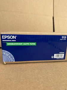 Epson S041385 24" x 82' Double Weight Paper - Matte White New - Picture 1 of 4