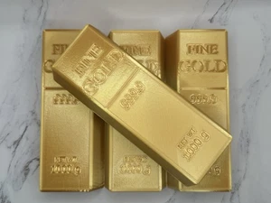 1KG Gold Bar Replicas – Display Props | 4000g Display | Fake Bullion Store - Picture 1 of 5
