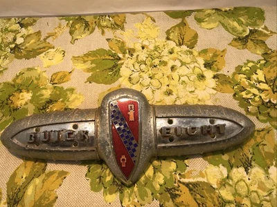 41 Buick 1941 trasero cromado y emblema especial Super Century Roadmaster Hot Rat Rod Foto 1 de 4