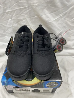 Heelys Pro 20 Black Kids Wheels Athletic Sneaker, Size 2 Youth - Image 1 of 4