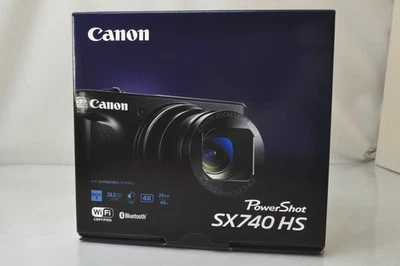 [NEU] Canon PowerShot SX740 HS 20,3-MP-Point & Shoot-Digitalkamera – schwarz ... - Bild 1 von 4