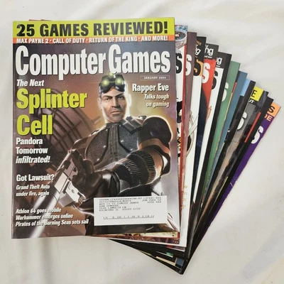 Computer Games Magazine Complete Year Jan-Dec 2004 No. 158-169 PC Gaming - Image 1 of 4