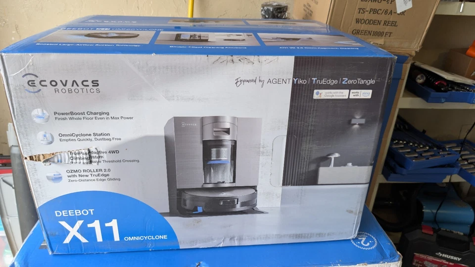 ECOVACS DEEBOT X11 OmniCyclone Robot Vacuum and Mop - Image 1 of 1