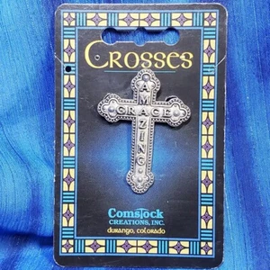 Comstock Creations Kreuz Pin Amazing Grace nicht mehr produziert - Bild 1 von 2