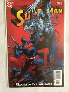 Superman #206 (2da serie) 2004 en muy buen estado+/nuevo de precio de DC Comics Azzarello/Lee/Williams - Imagen 1 de 1