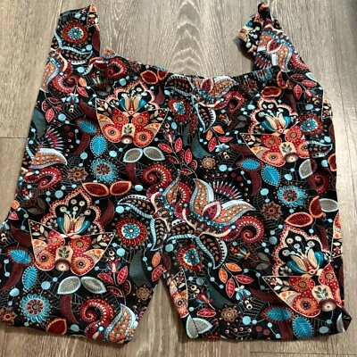 Mujer Elastizado Multicolor Leggings Hippie Gyspy Talla Única Foto 1 de 4