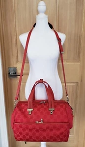TUMI Travel Luggage Carry-on Sieanna Leather Signature Collection Satchel Bag - Picture 1 of 15