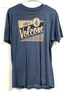 Volcom Mens Blue Graphic T Shirt - Volcom - Size L