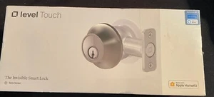 2 Level Touch Invisible Smart Lock (C-L12U) Satin-Nickel *NEW & Sealed* - Picture 1 of 4