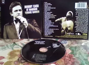 CD0 1 X 1 CD JOHNNY CASH AT MADISON SQUARE GARDEN PICTURE DISC - Picture 1 of 3