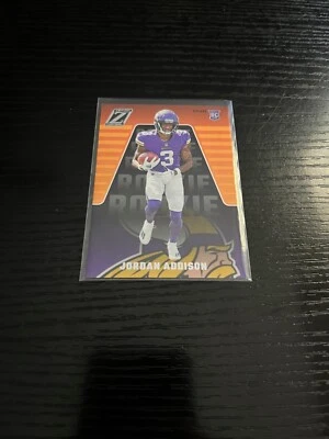 2023 Panini Zenith Football #157 Jordan Addison RC - Minnesota Vikings! - Image 1 of 2