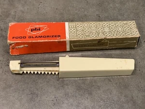 Vintage 1963 Feature Food Glamorizer cucina mago in scatola lama mostra ruggine - Foto 1 di 5