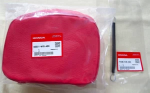 Honda XL250R Tail bag COMP,Tail Hat Lock Set genuine 77236-KV6-000 New Japan - Foto 1 di 13