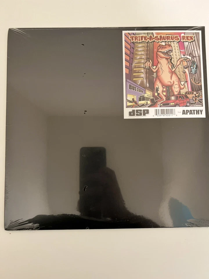 DSP ft Apathy  Trife-A-Saurus Rex Sealed OG Promo 12" 2001 Underground HIP-HOP - Imagem 1 de 1