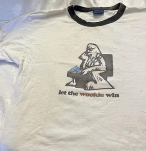 "Camiseta Grande Vintage Star Wars Lucasfilm LTD para Hombre ""Let The Wookie Win" - Imagen 1 de 8