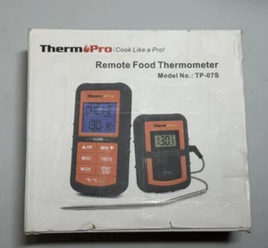 Therm Pro Remote Food BBQ Meat Thermometer -  Model TP-07S - Picture 1 of 5