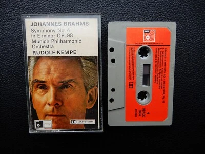 BRAHMS SYMPHONY No 4 IN E MINOR - MUNICH PHILHARMONIC/KEMPE - 1975 CASSETTE TAPE - Image 1 of 4