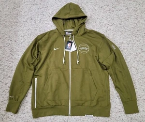 Nike Dri-FIT Milwaukee Bucks Standard Issue NBA Hoodie FB6063-368 Mens Size XL - Picture 1 of 14
