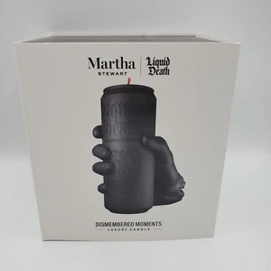 Liquid Death Martha Stewart Dismembered Moments Luxury Candle New - Picture 1 of 9