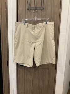 PGA Mens Beige Golf Shorts Some Spots See Photos Size 42 - Picture 1 of 8