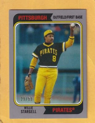 2020 Topps Archives Silver #182 Willie Stargell Pittsburgh Pirates NM-MT+ 29/99 - Image 1 of 2