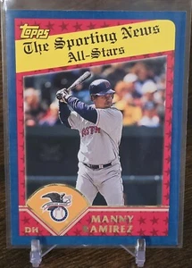 Topps Sporting News All Stars 2002 Manny Ramírez #366 Medias Rojas de Boston - Imagen 1 de 3