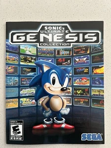 Sonics Ultimate Genesis Collection (PLAYSTATION 3 PS3) Instruction Manual Only - Picture 1 of 1