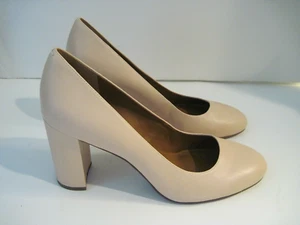 FRANCO SARTO AZIZA SOFT PINK BLOCK HEEL PUMP US 11 M EU 41 NEW! - Picture 1 of 5