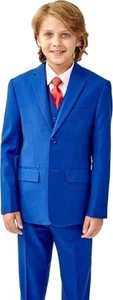 Pierre Cardin Boys’ Classic Formal Suit with Jacket, Pants and Vest - Picture 1 of 4