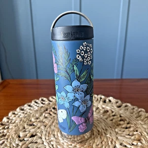 Klean Kanteen 16oz Insulated Water Bottle TKWide Café Cap Spring Blossoms - Picture 1 of 11