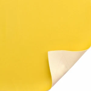 Spradling Boat Knit Back Vinyl 203111 | Atomic Yellow 54 Inch (YD) - Picture 1 of 3