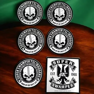 Super Swamper Reifen Aufkleber Logo Boggers Put Up It Shut Up 6 Stück - Bild 1 von 3