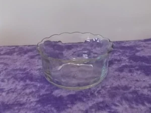 Vintage Clear Ribbed Glass Candy Dish/Bowl  - Picture 1 of 4