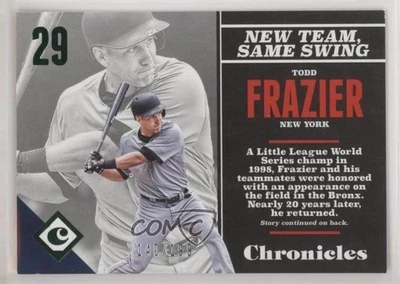2017 Panini Chronicles Green /199 Todd Frazier #58 - Image 1 of 2