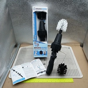 Brush Hero Power Reinigungsbürste Set • Spinning Auto Fahrrad Gartenmöbel Reiniger - Bild 1 von 11
