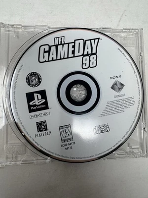NFL GameDay 98(索尼 PlayStation 1/PS1,1997)仅光盘 — 第 1/2 张图片