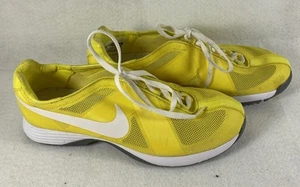 Nike Women's Hyperfuse Lunarlon 483325-700 Yellow Mesh Golf Shoes, Size 9 - Picture 1 of 9