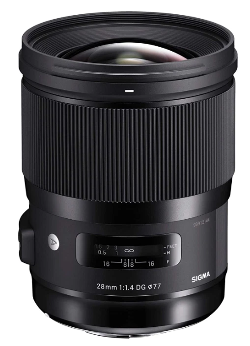 SIGMA 28mm F1.4 DG HSM Art Lens para Nikon F - Imagen 1 de 2