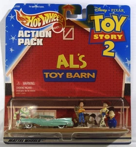 Hot Wheels Action Pack TOY STORY 2 Al's Barn - Buzz Woody Jessie Bullseye + NEW - Picture 1 of 10