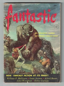 FANTASTIC May-June 1953 Fantasy Pulp Digest Asimov, Wyndham, Benet, Bester - Bild 1 von 2